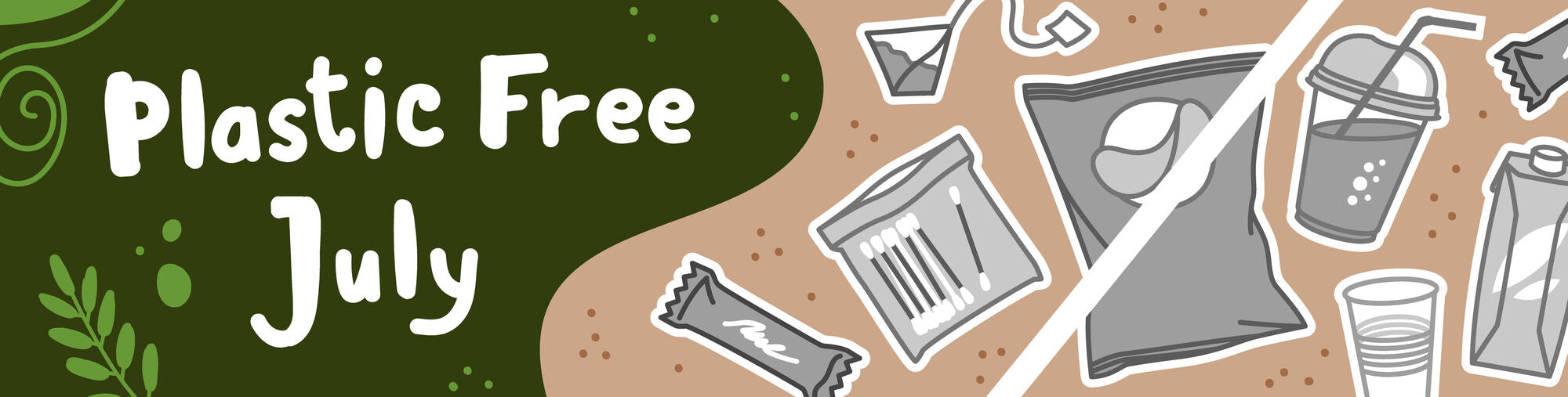 Plastic Free July Graphic