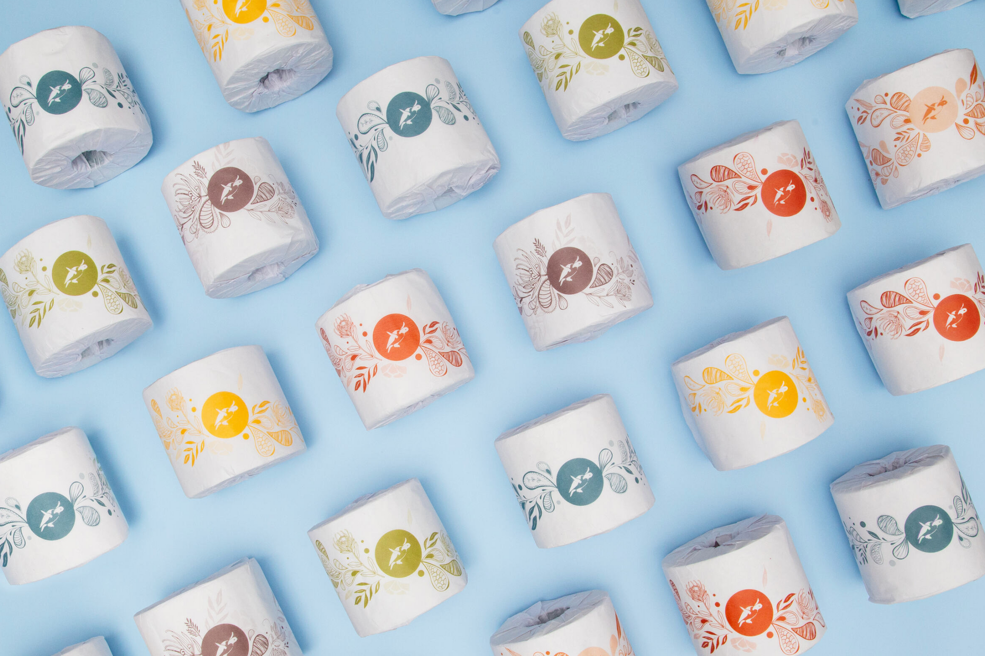 individually wrapped toilet paper rolls by pure planet club