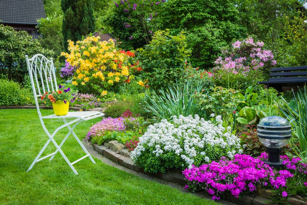 Beautiful home garden