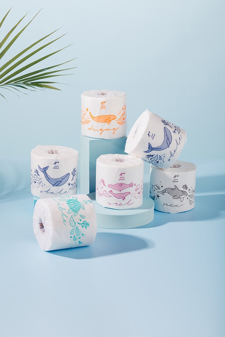 Super Soft Bamboo & Recycled Toilet Paper Pure Club