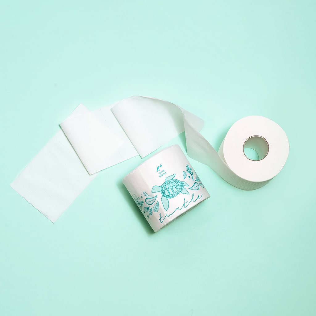 Turtle Marine Range Bamboo Toilet Paper